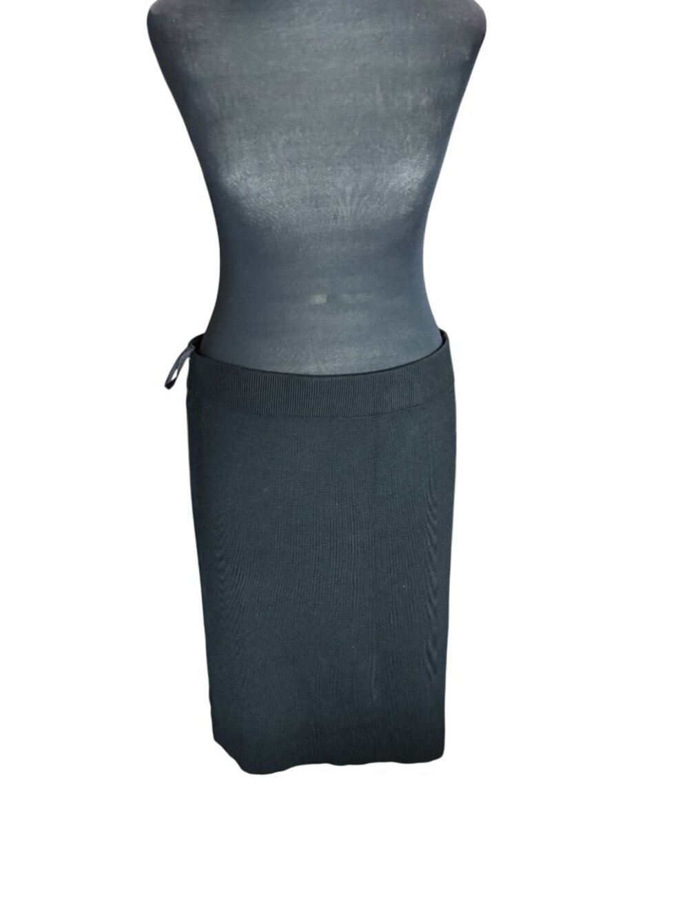 Banana Republic Womens Black Knit Pencil Skirt Size L